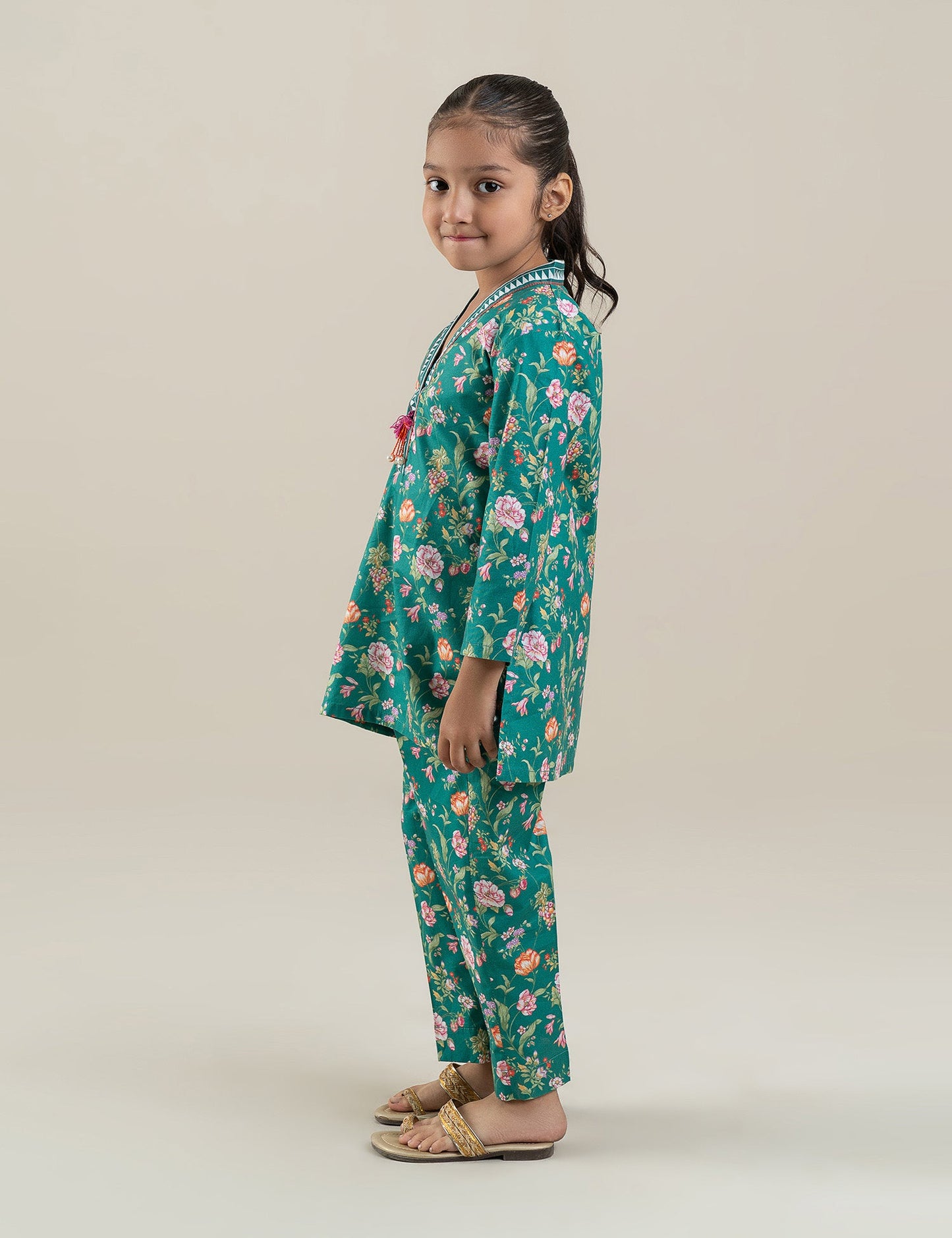 2 PIECE PRINTED SUIT