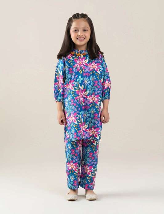 2 PIECE PRINTED SUIT