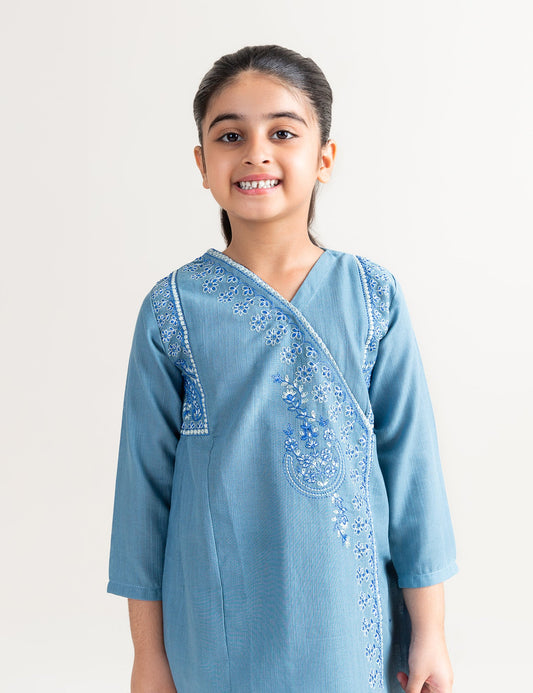 2 PIECE ANGRAKHA EMBROIDERED SUIT