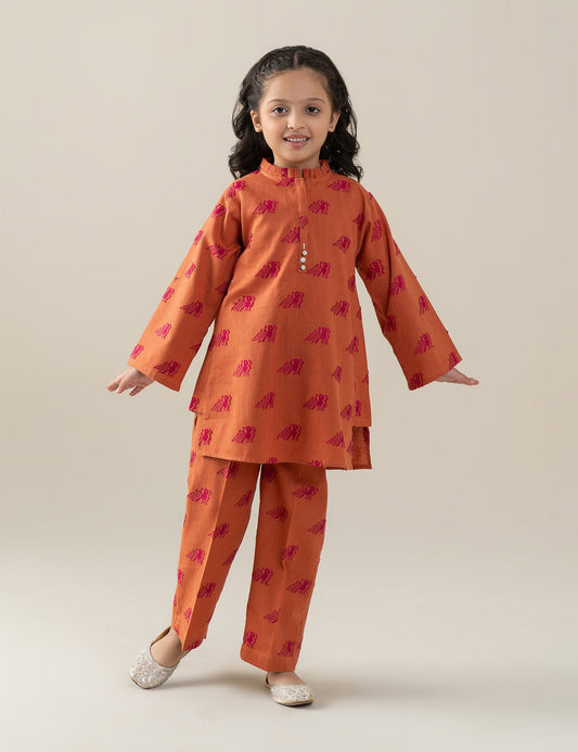 2 PIECE STYLISED JACQUARD SUIT