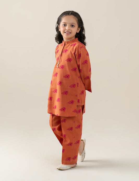 2 PIECE STYLISED JACQUARD SUIT