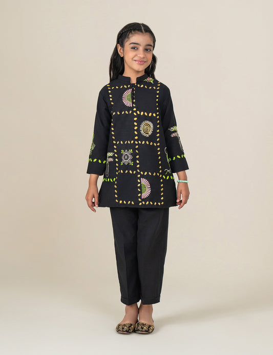 2 PIECE EMBROIDERED SUIT