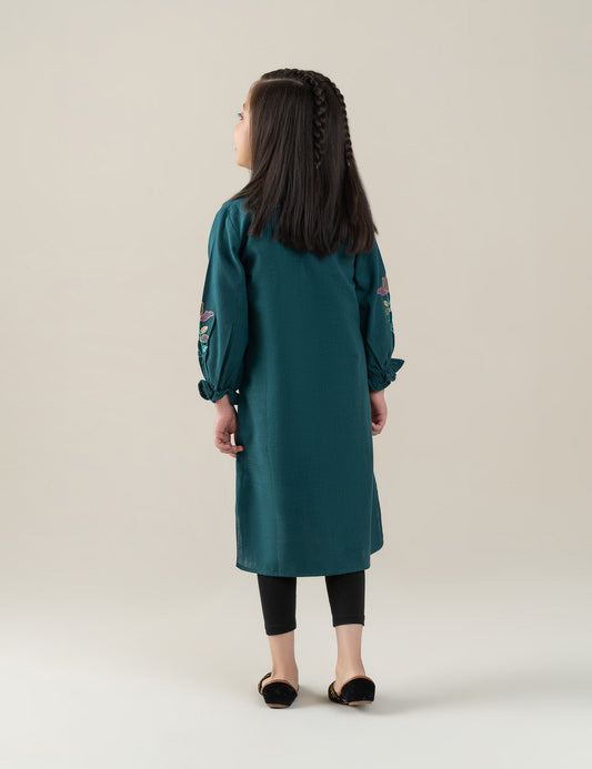 FLORAL EMBROIDERED DRESS