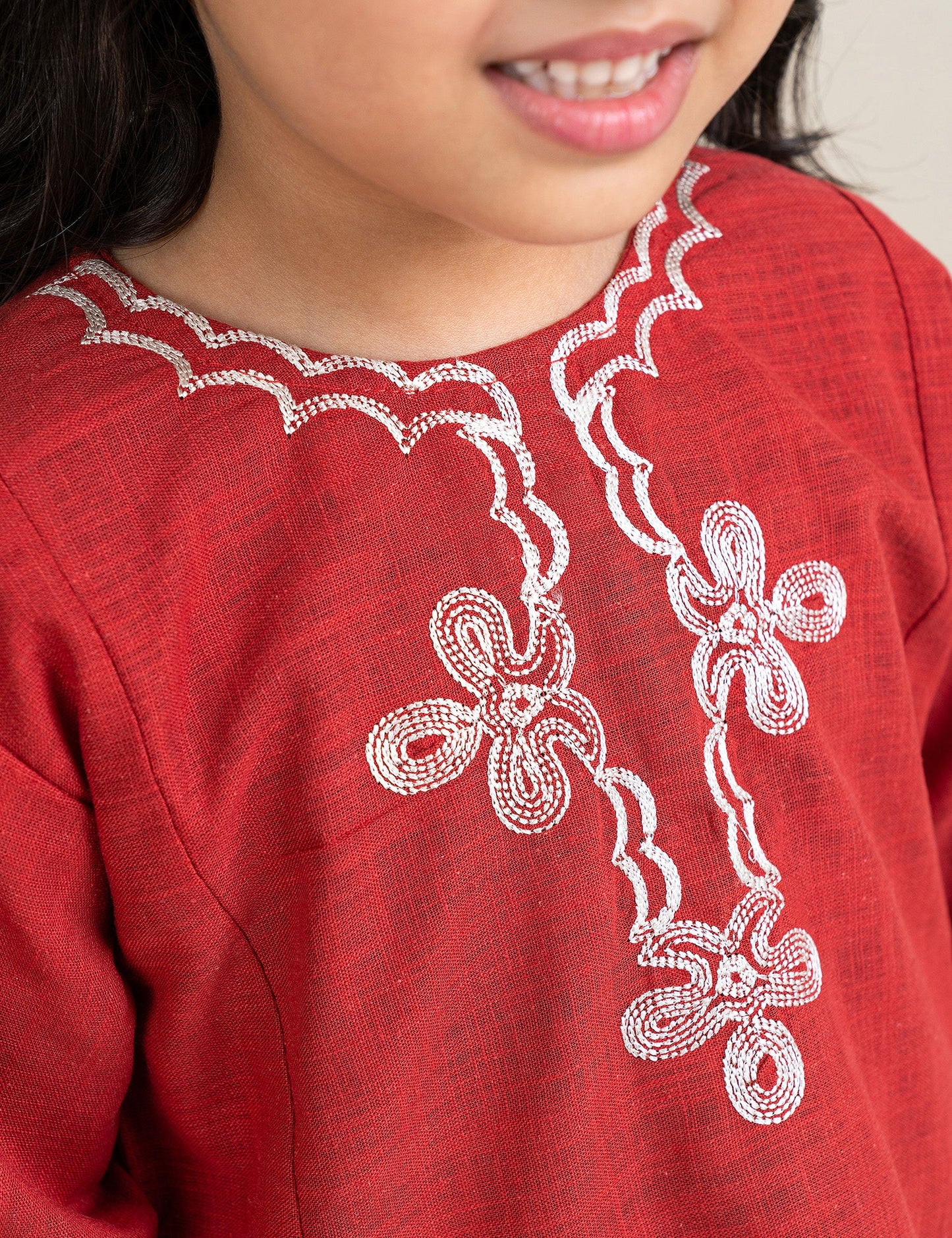 2 PIECE ETHNIC EMBROIDERED SUIT