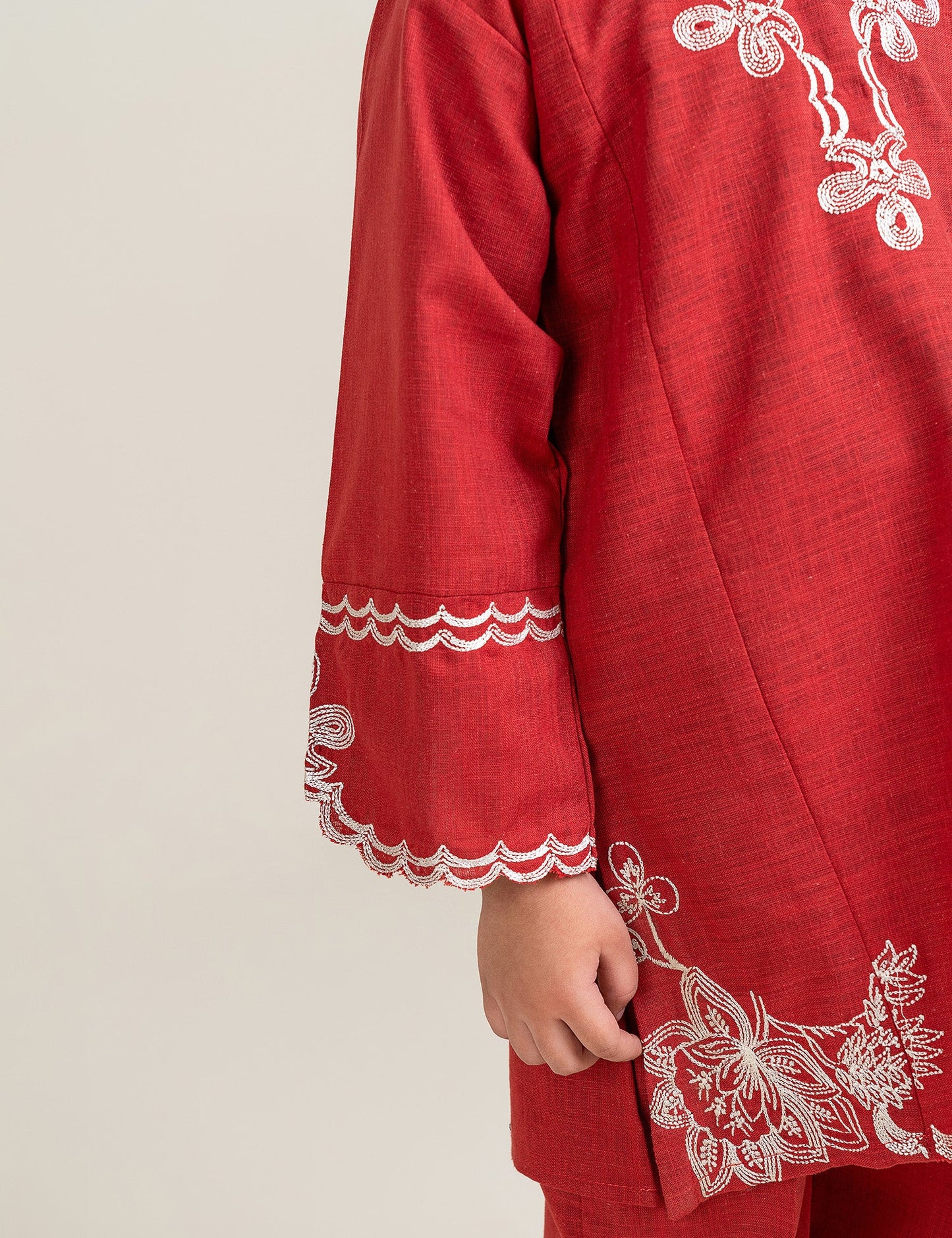 2 PIECE ETHNIC EMBROIDERED SUIT