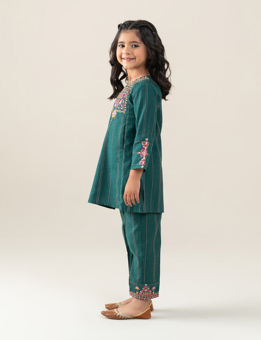 2 PIECE ETHNIC EMBROIDERED SUIT