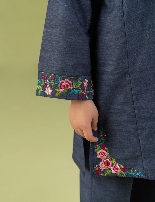 2 PIECE VIBRANT EMBROIDERED SUIT
