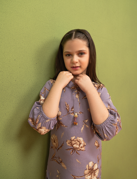 2 PIECE GEORGETTE PRINTED SUIT