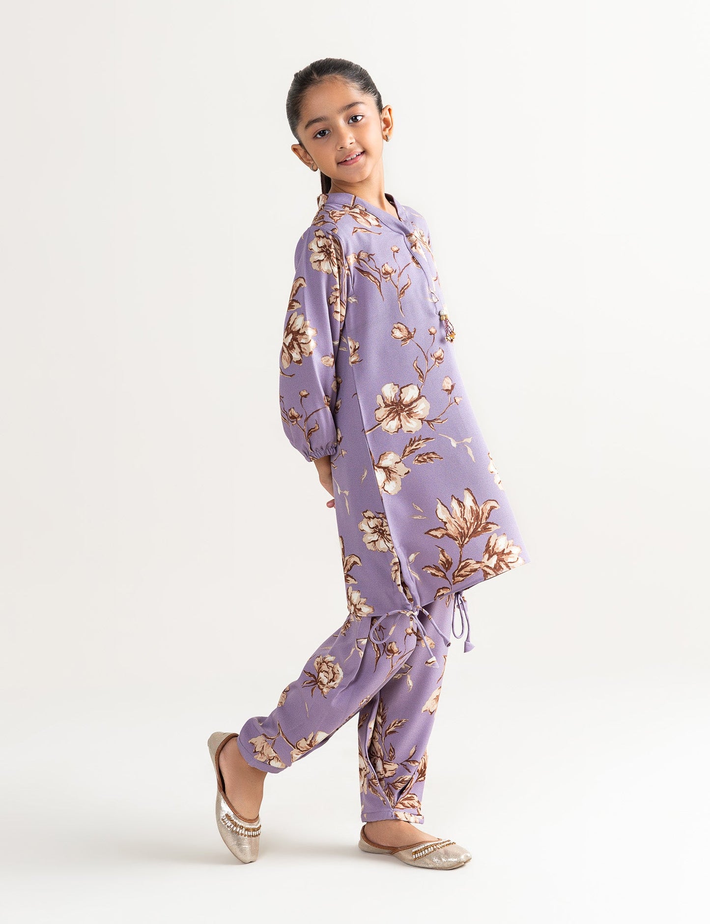 2 PIECE GEORGETTE PRINTED SUIT