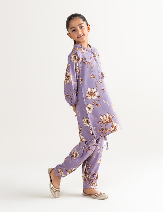 2 PIECE GEORGETTE PRINTED SUIT