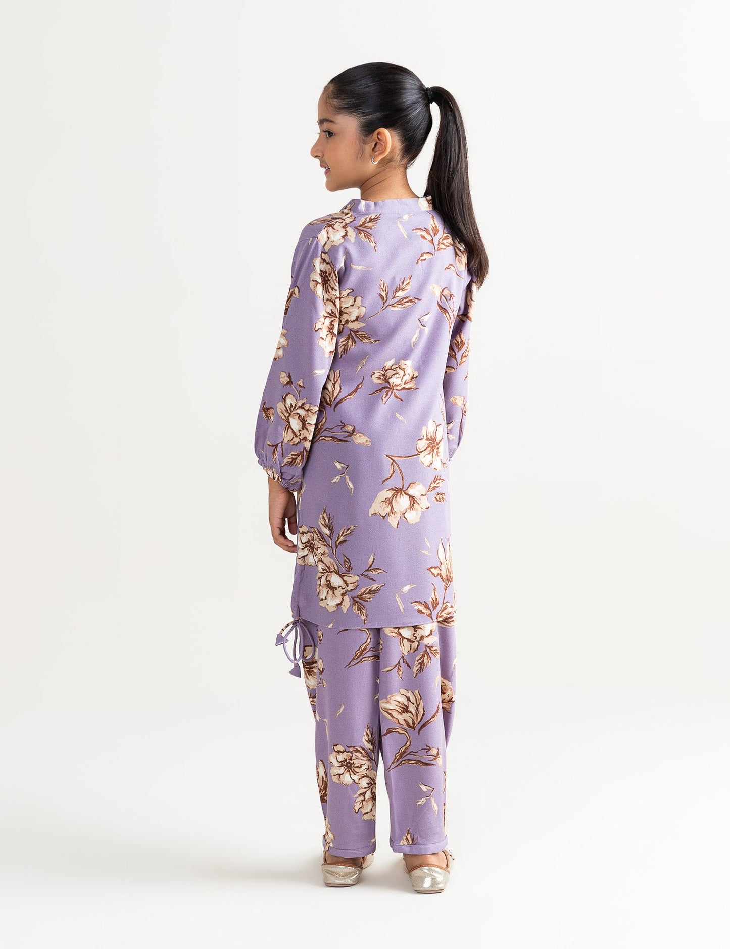 2 PIECE GEORGETTE PRINTED SUIT