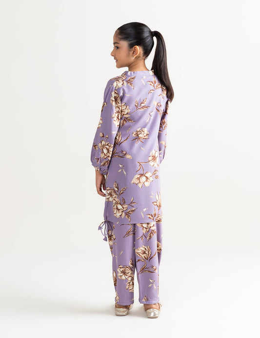 2 PIECE GEORGETTE PRINTED SUIT