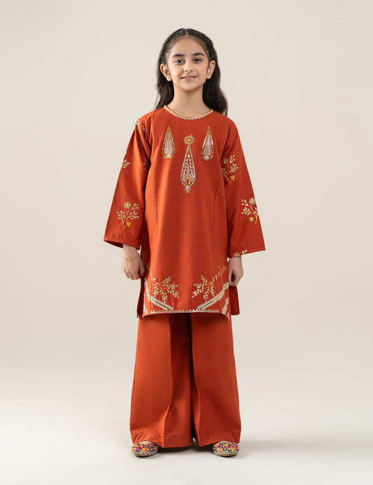 2 PIECE ETHNIC EMBROIDERED SUIT