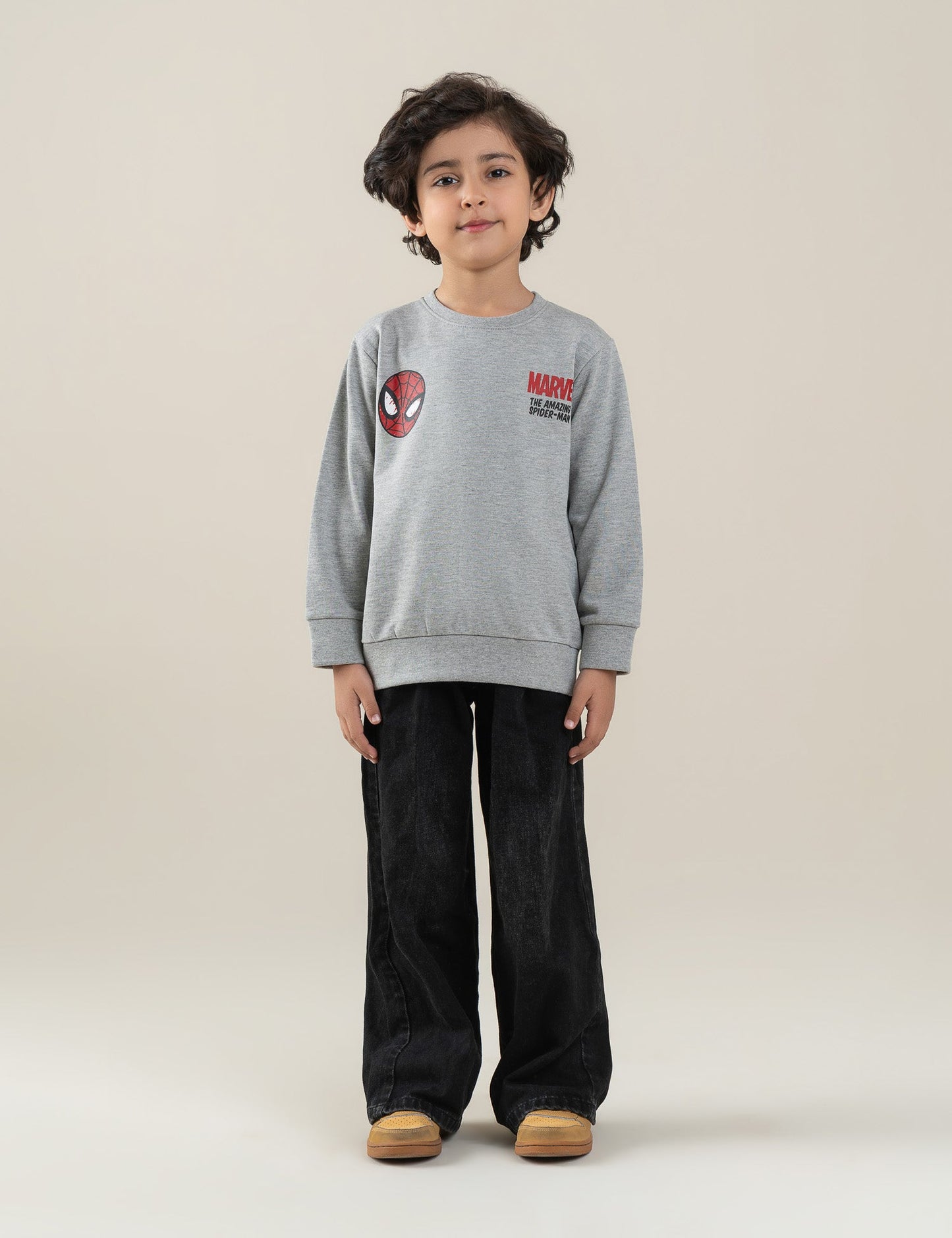 SPIDERMAN GRAPHIC SWEATSHIRT