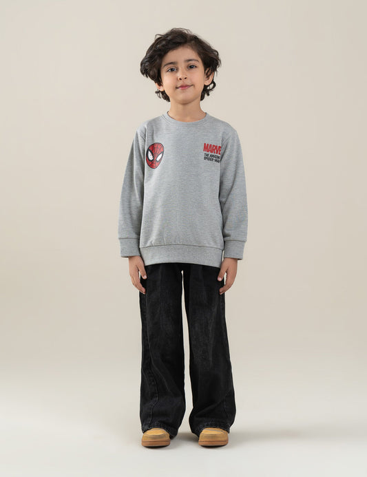 SPIDERMAN GRAPHIC SWEATSHIRT