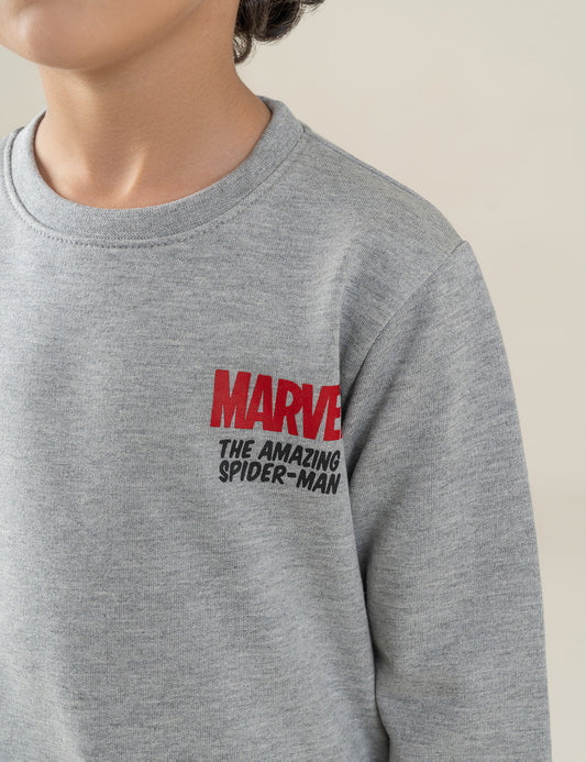 SPIDERMAN GRAPHIC SWEATSHIRT