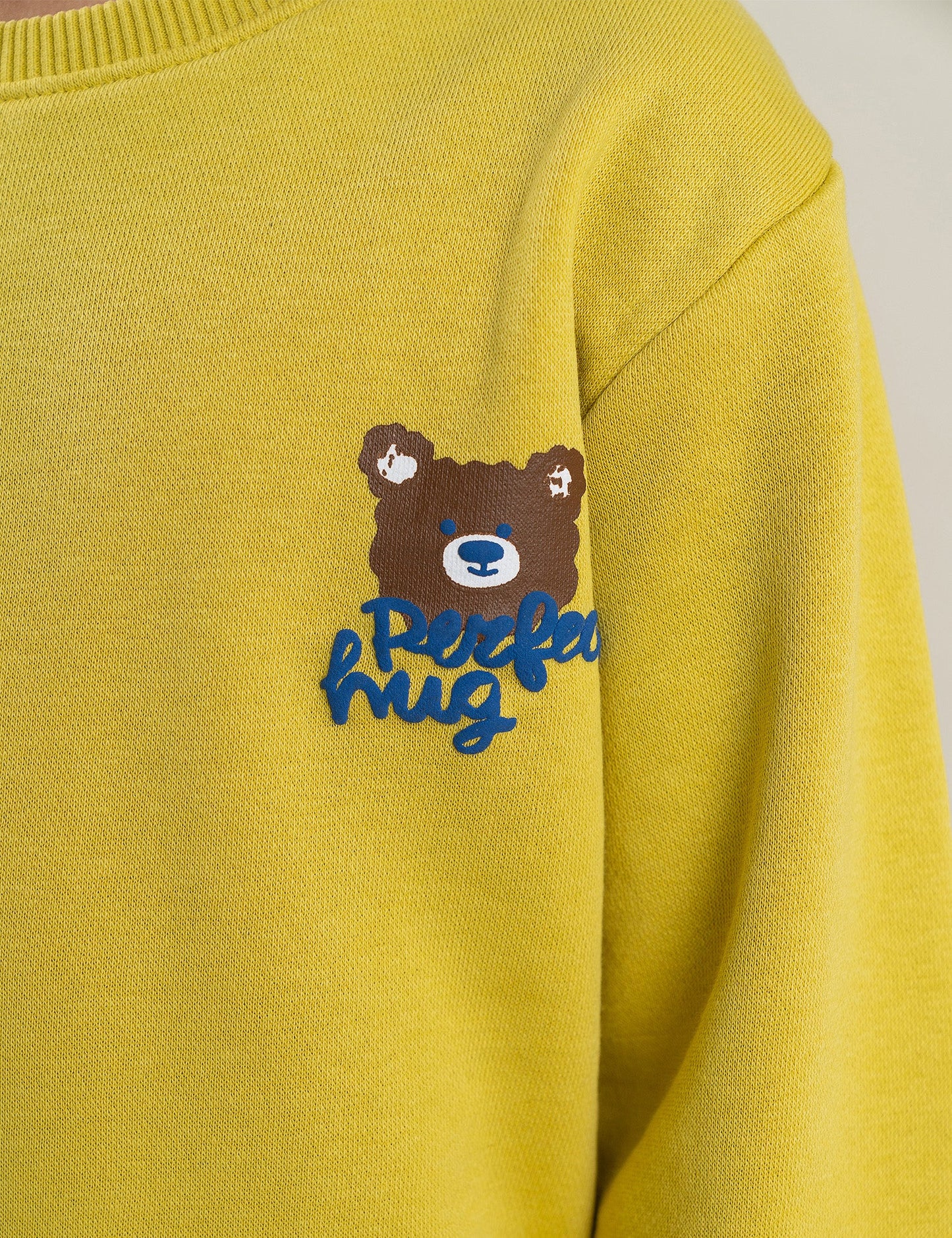 PERFECT HUG PRINTED SWEATSHIRT