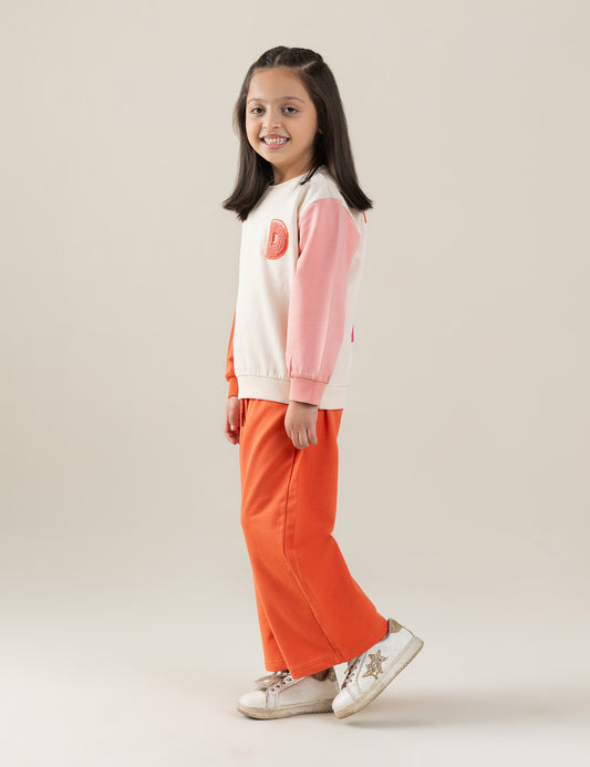 2 PIECE DAISY DUCK GRAPHIC SUIT