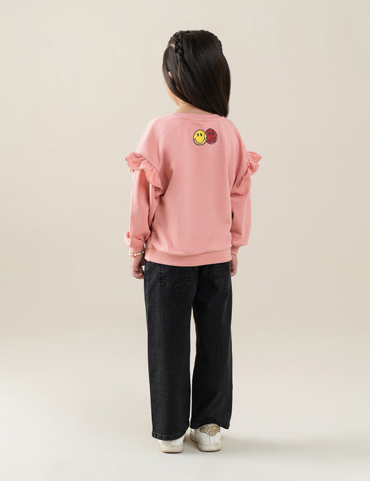 SMILEY WORLD PRINTED SWEATSHIRT