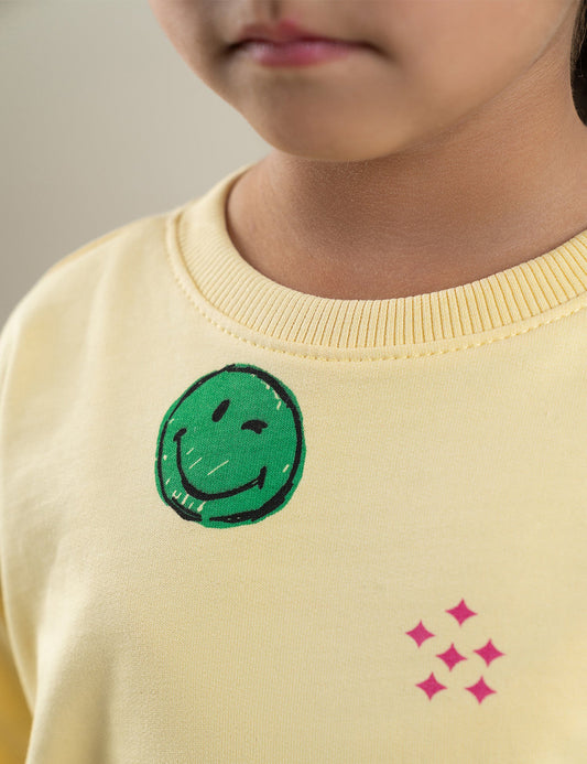 ALWAYS LOVELY PRINTED SWEATSHIRT