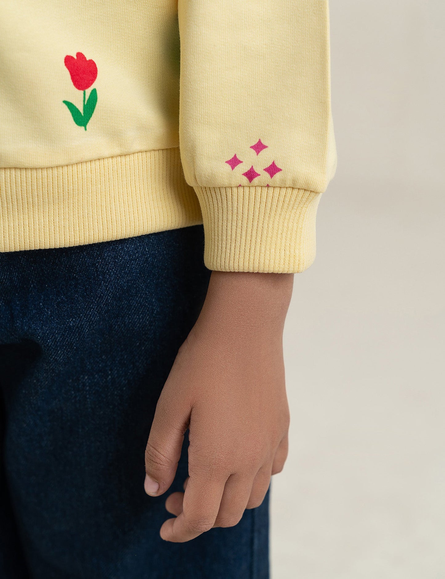 ALWAYS LOVELY PRINTED SWEATSHIRT