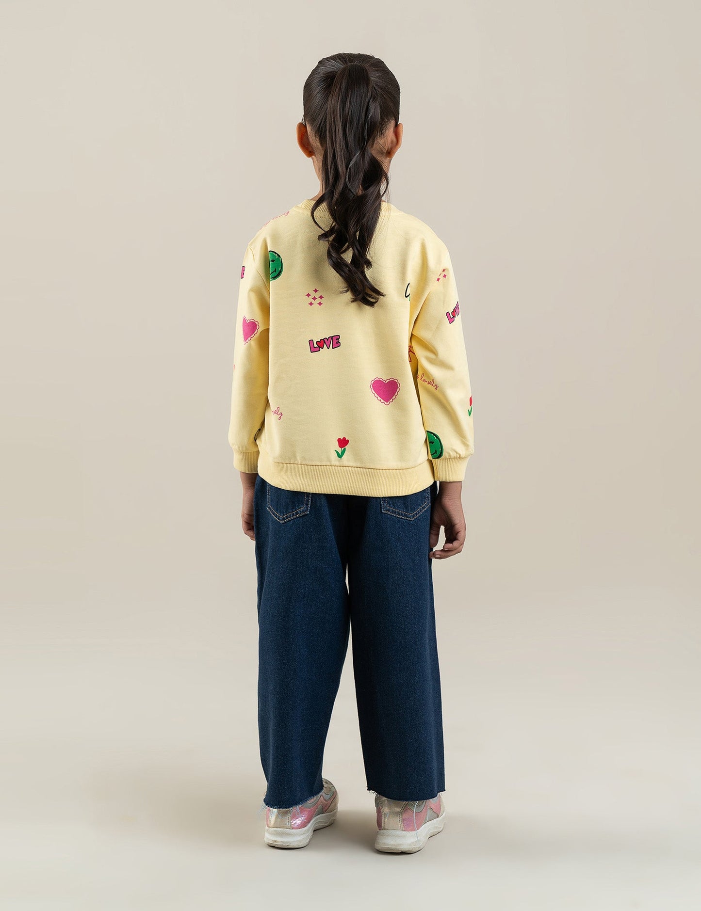 ALWAYS LOVELY PRINTED SWEATSHIRT