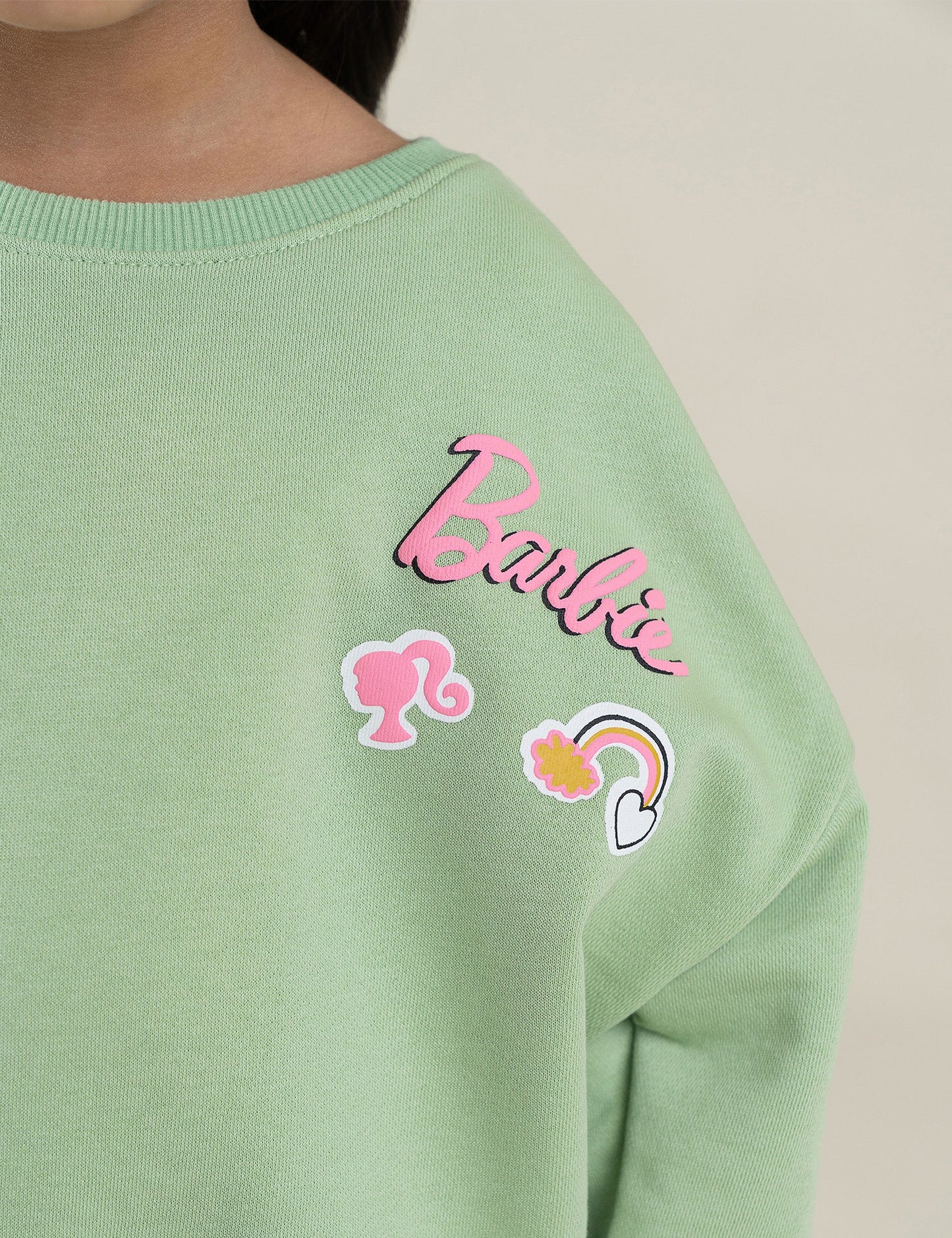 BARBIE PRINTED SWEATSHIRT