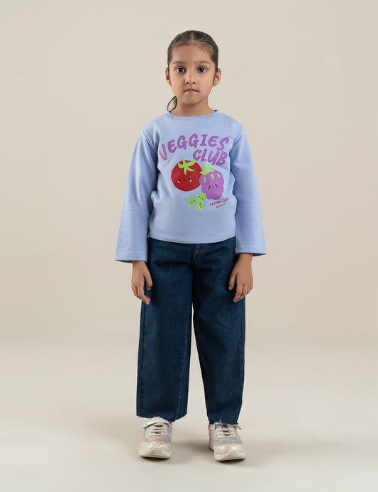 VEGGIES CLUB GRAPHIC T-SHIRT