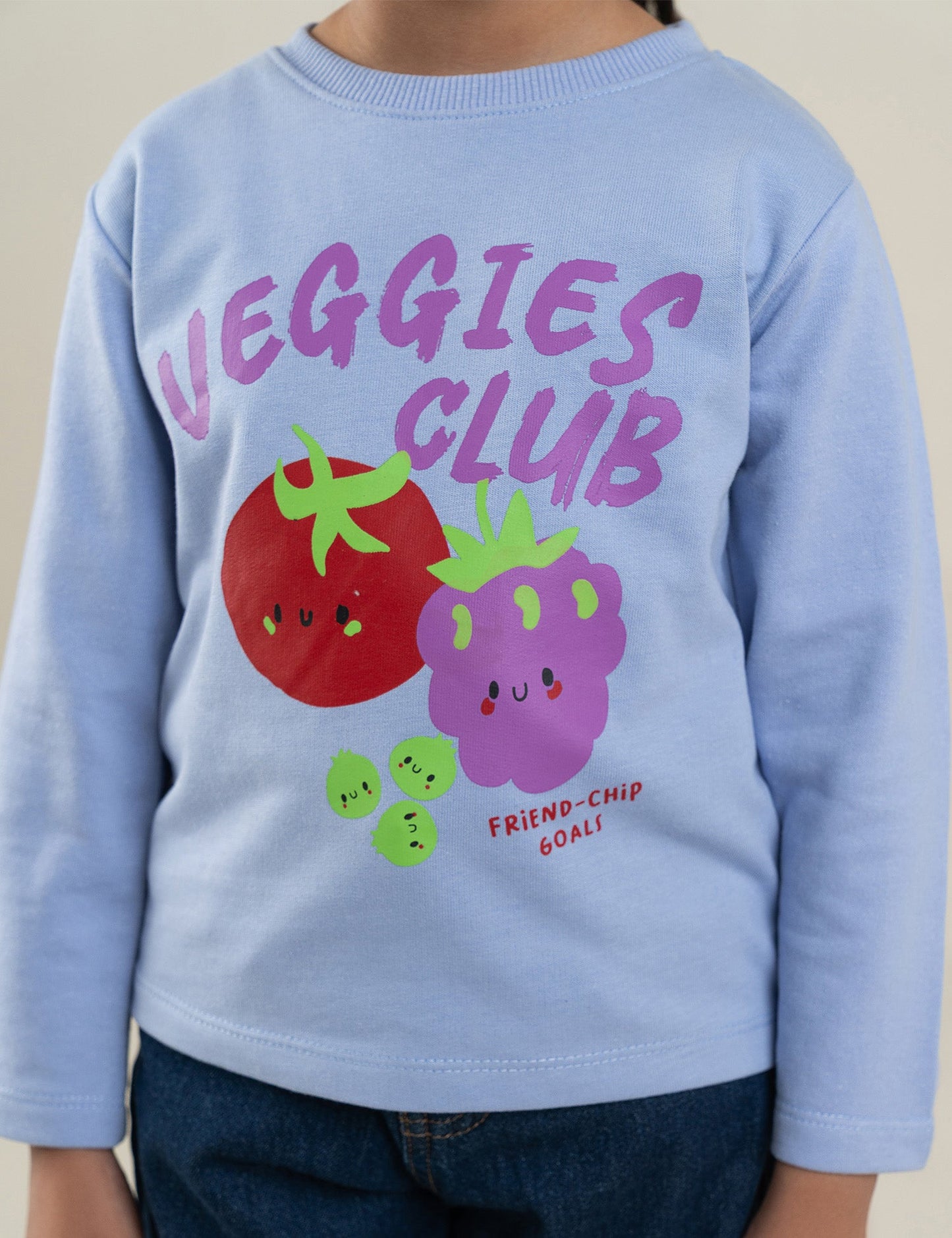 VEGGIES CLUB GRAPHIC T-SHIRT
