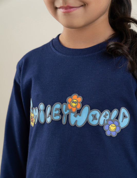 SMILEY WORLD PRINTED T-SHIRT