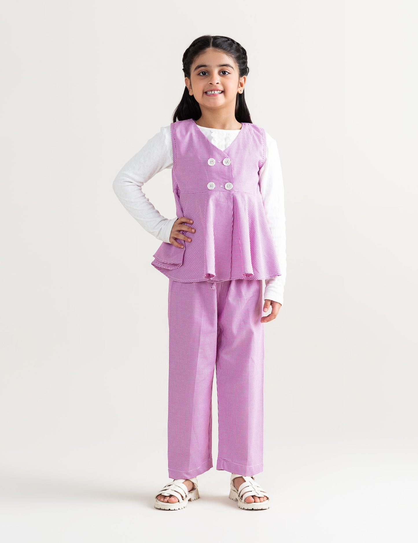 CHECKERED CO-ORD SET