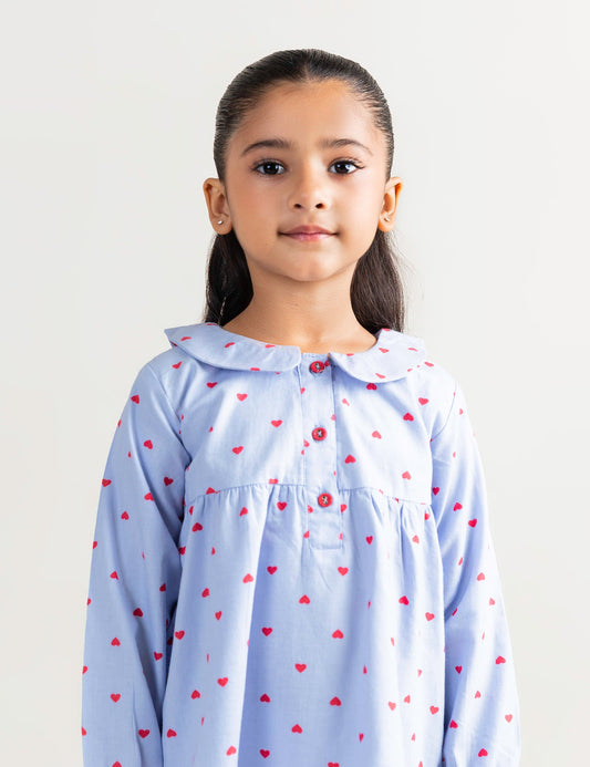 HEART PRINTED CO-ORD SET