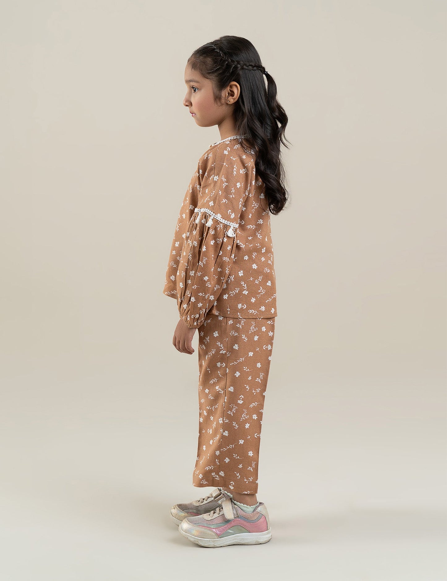 2 PIECE FLORAL PRINTED SUIT