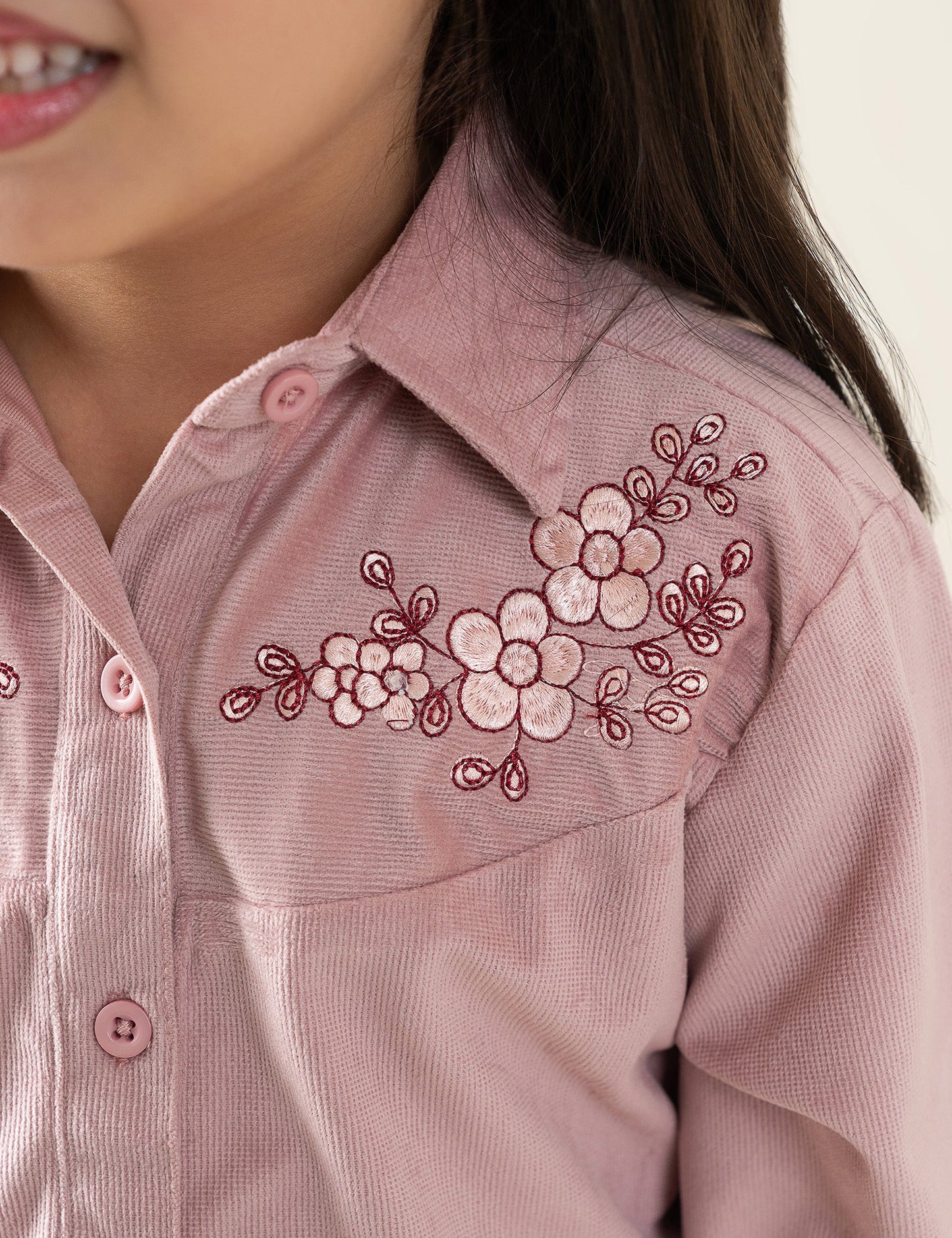 FLORAL EMBROIDERD CO-ORD SET