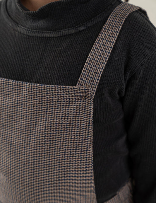 HOUNDSTOOTH DUNGAREE