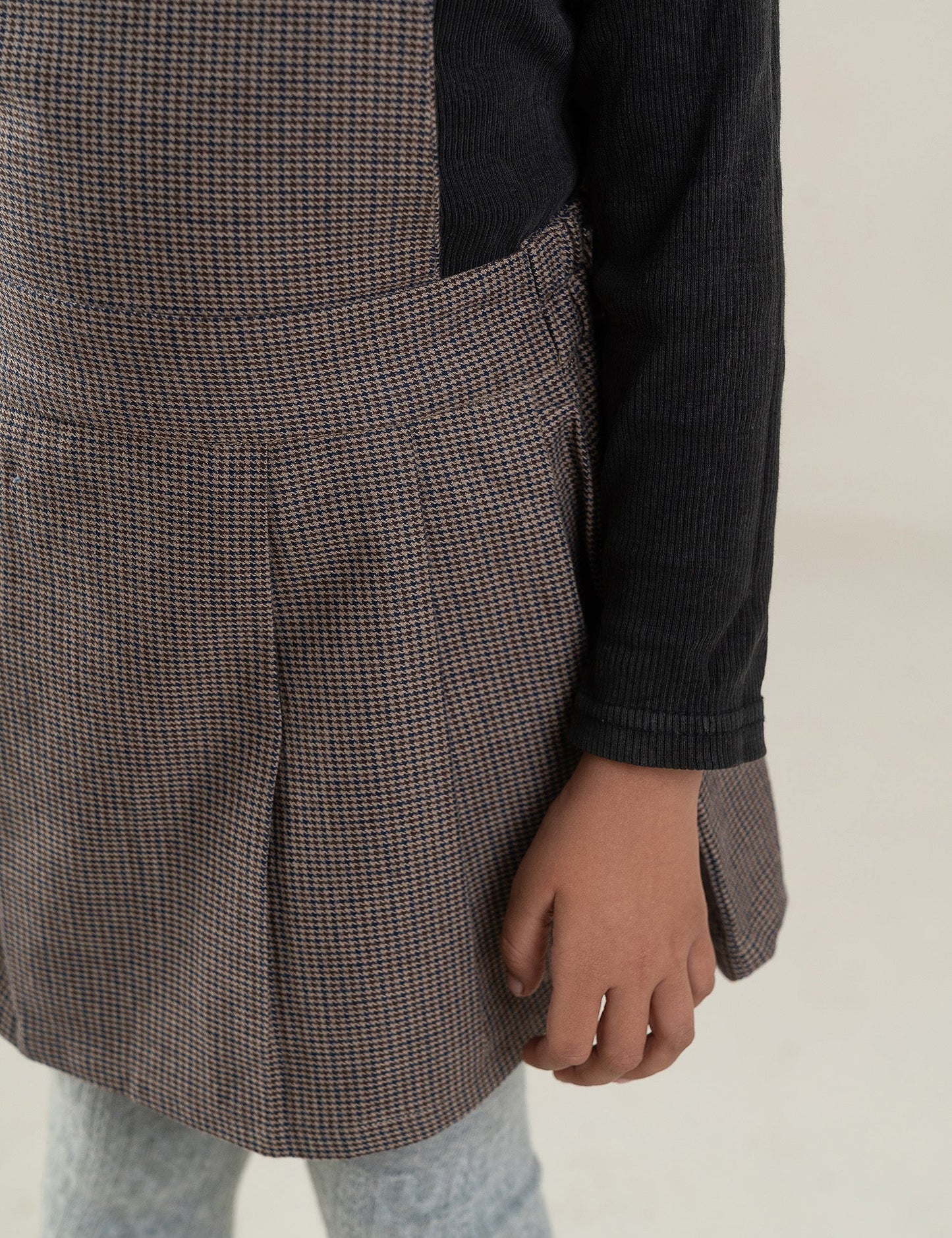 HOUNDSTOOTH DUNGAREE