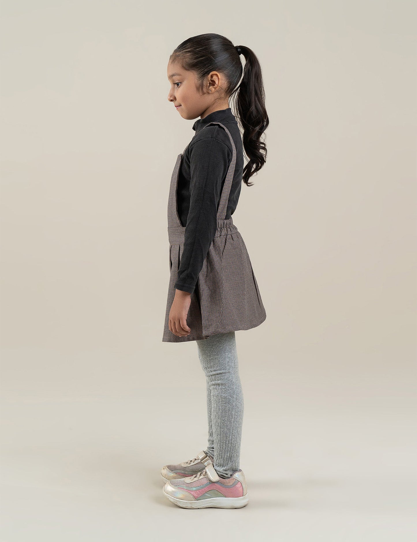 HOUNDSTOOTH DUNGAREE