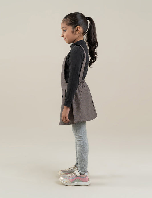 HOUNDSTOOTH DUNGAREE