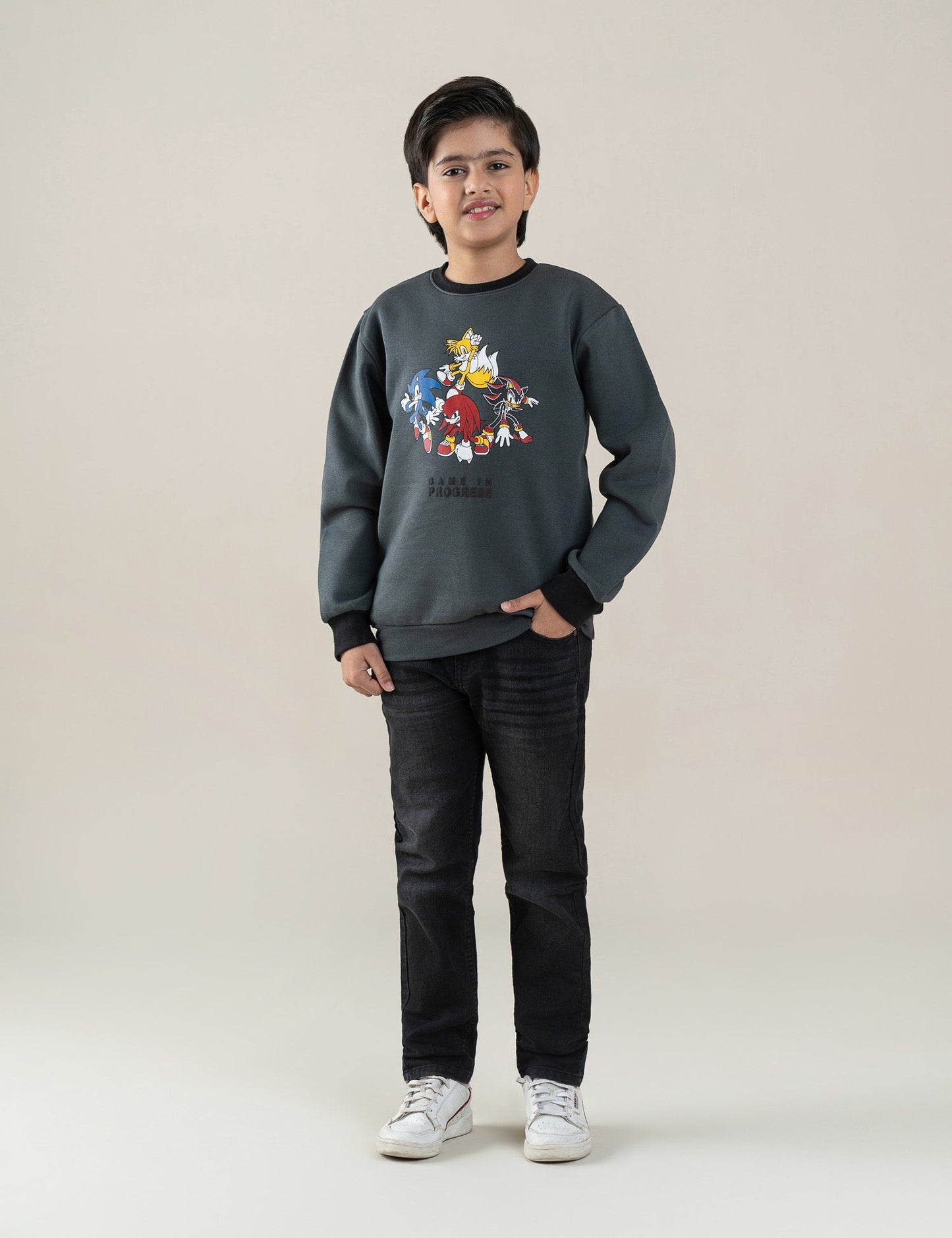 SONIC TEAM GRAPHIC SWEATSHIRT