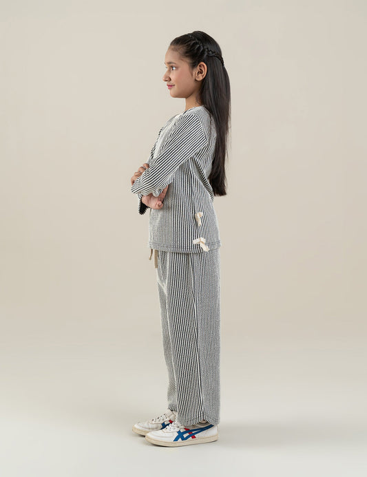 2 PIECE STRIPED SUIT