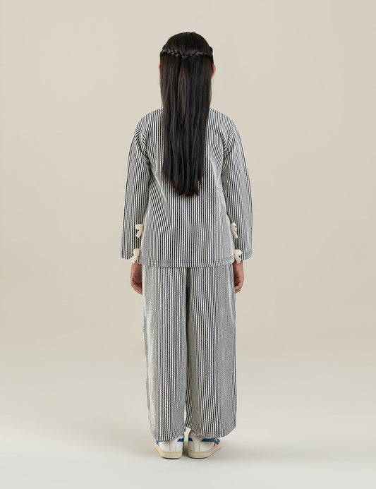 2 PIECE STRIPED SUIT