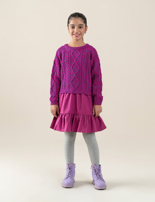 SWEATER KNITTED DRESS