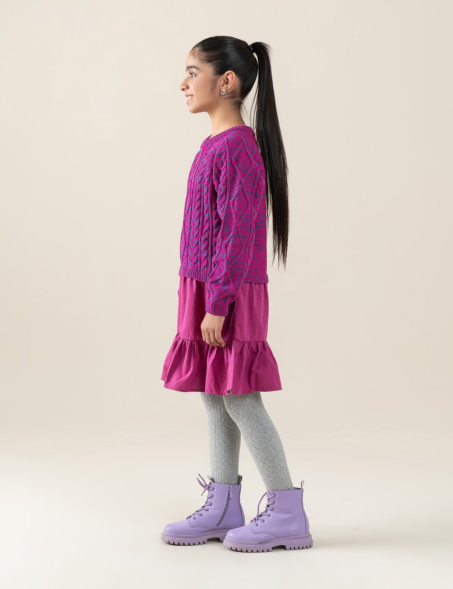 SWEATER KNITTED DRESS