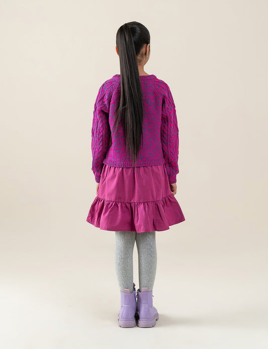 SWEATER KNITTED DRESS