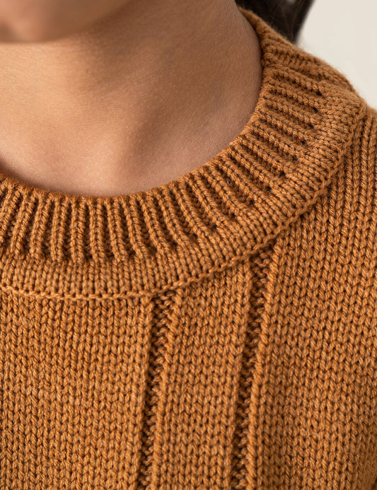 CABLE KNIT SWEATER