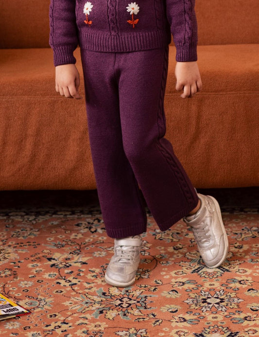 SWEATER KNITTED PANTS