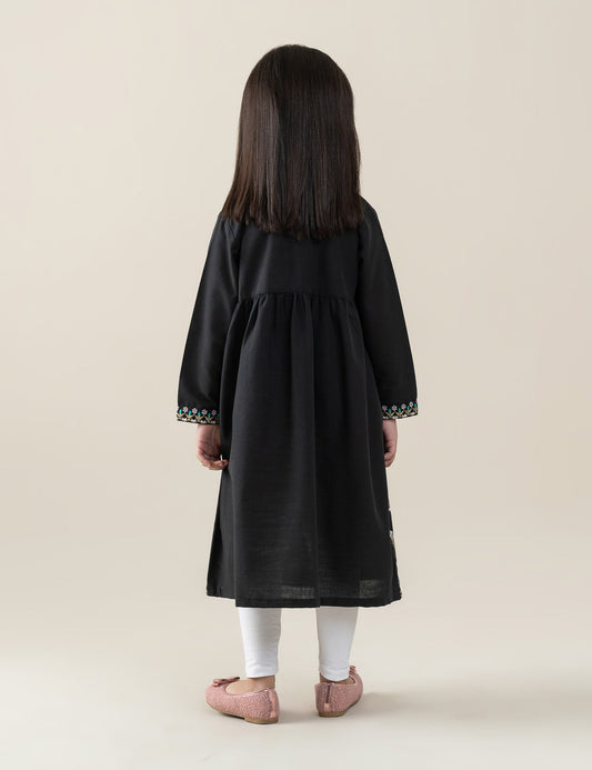 EMBROIDERED LONG DRESS