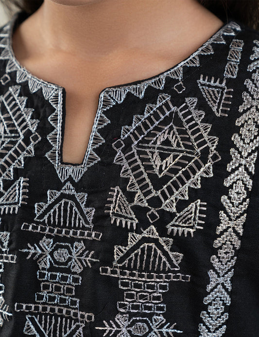 2 PIECE ETHNIC EMBROIDERED SUIT