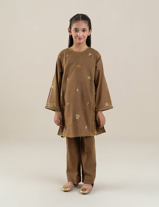 2 PIECE ALLOVER EMBROIDERED SUIT