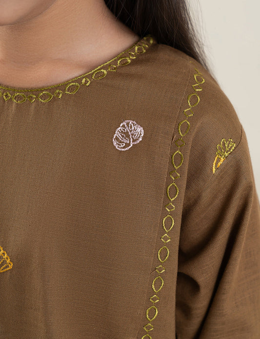 2 PIECE ALLOVER EMBROIDERED SUIT